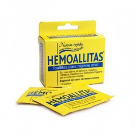 HEMOALLITAS TOALLITAS HIGIENE ANAL 10 U