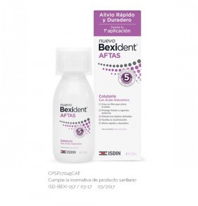 Bexident® Aftas colutorio bucal protector 120ml 