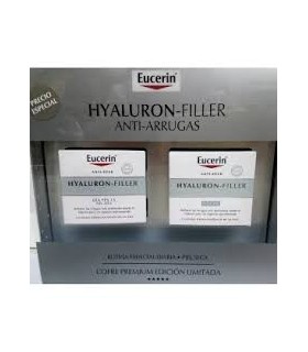 Hyaluron Filler Dia Piel Seca Eucerin 50ml + Crema Noche 50ml